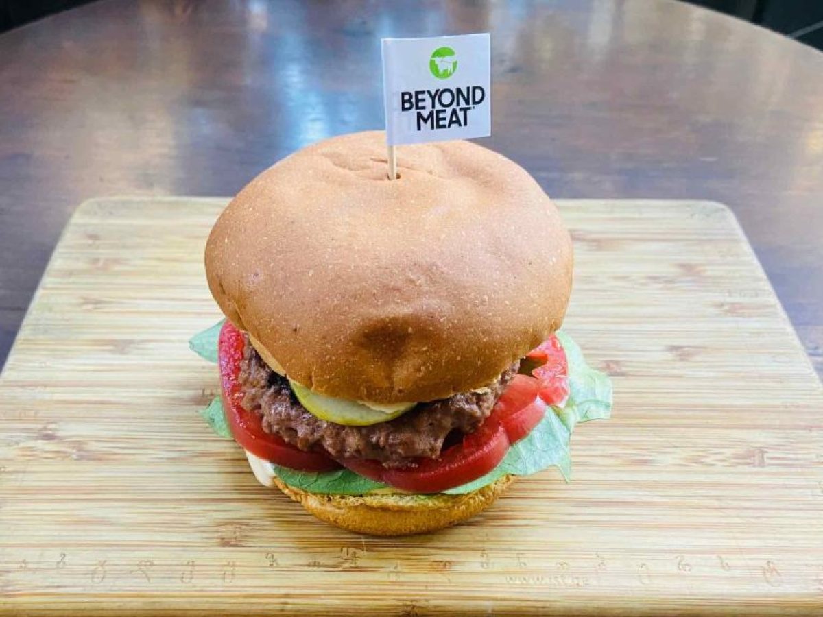 Beyond Meat Burger is here  Living Vino: Plant-Based Restaurant